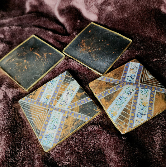 Reversible Egyptian Coasters