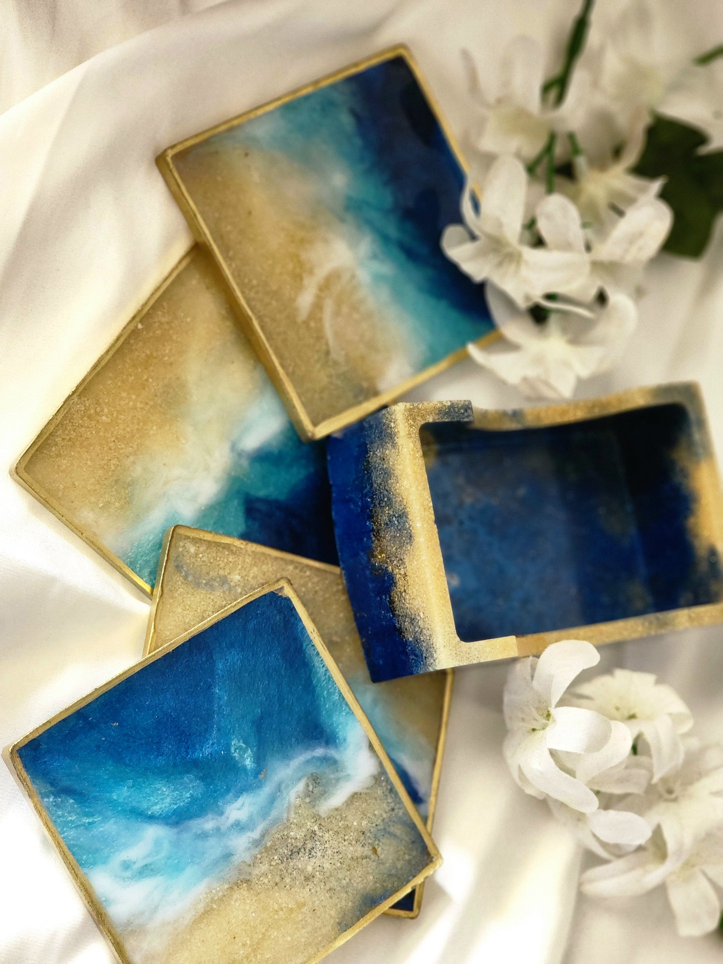 Beach Resin Coasters