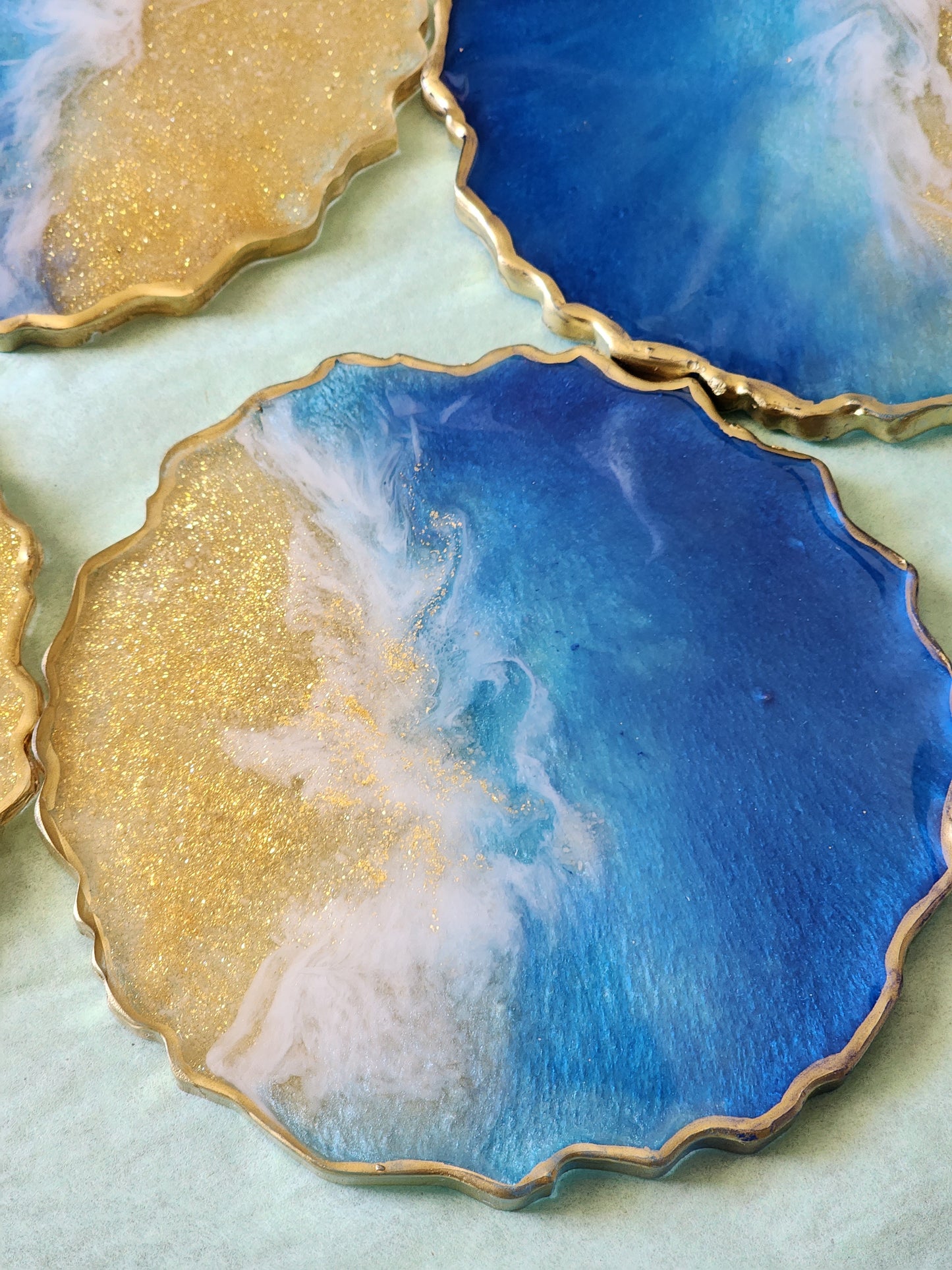 Beach Resin Coasters