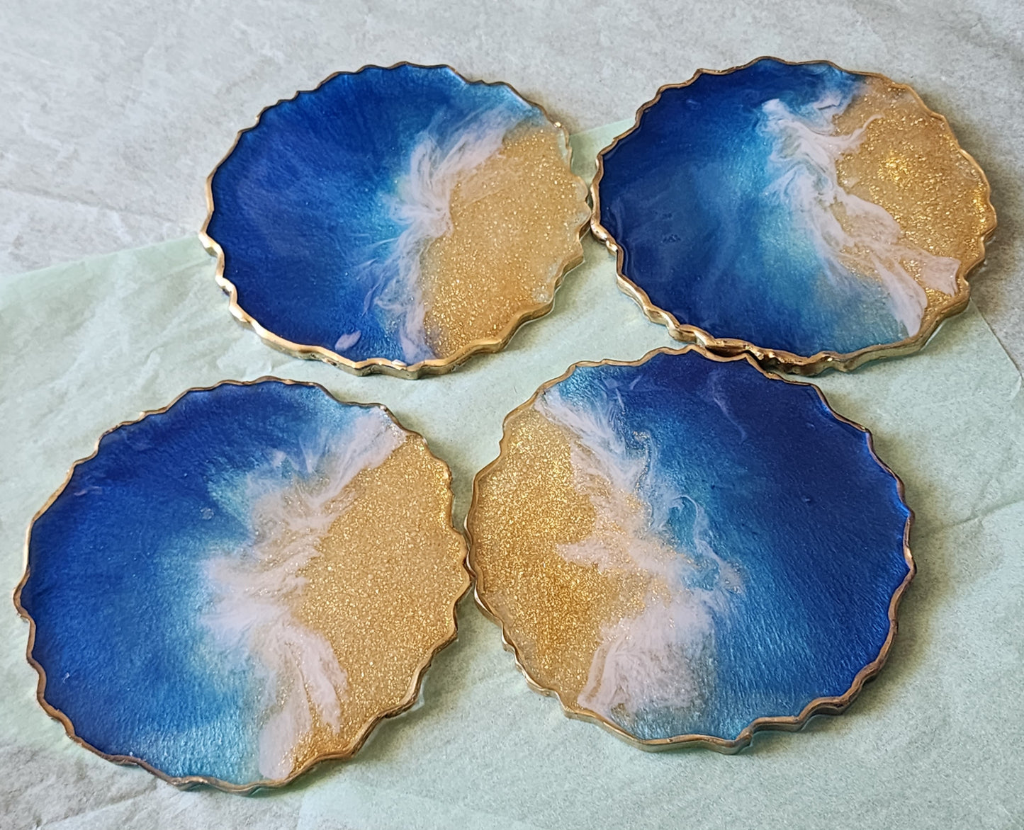 Beach Resin Coasters